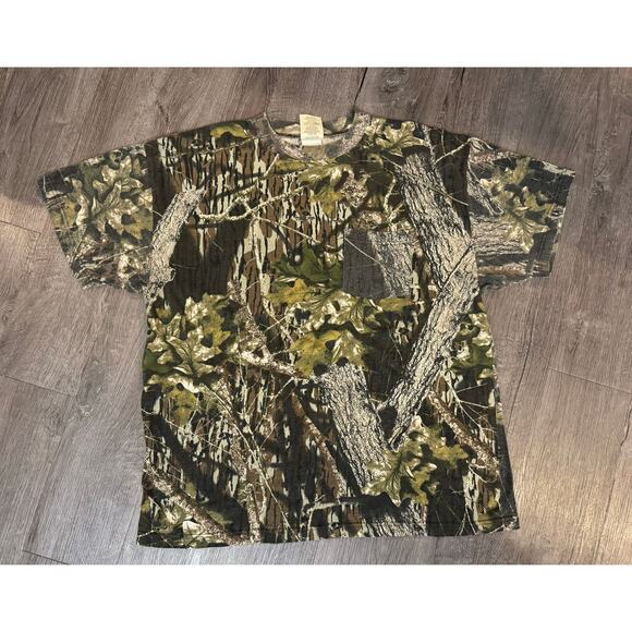 Vintage Mossy Oak Camo Classic Shirt XL - Picture 1 of 5
